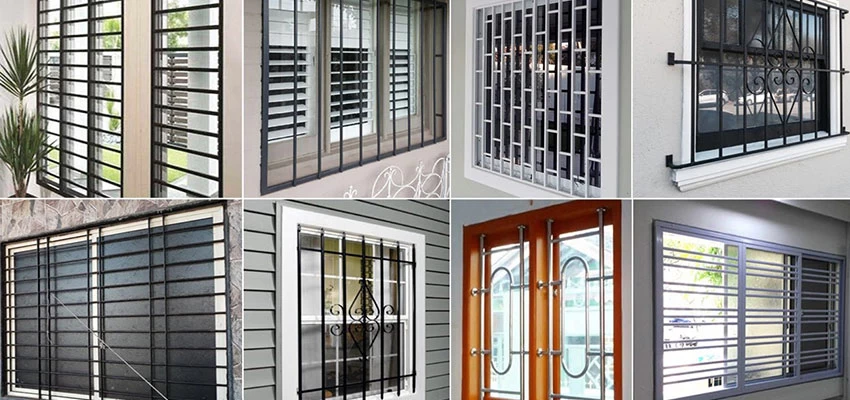 معرفی انواع حفاظ پنجره و ویژگی‌ های هر کدام